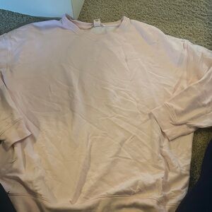 Victoria's Secret Light Pink Men's Crew Sweatshirt